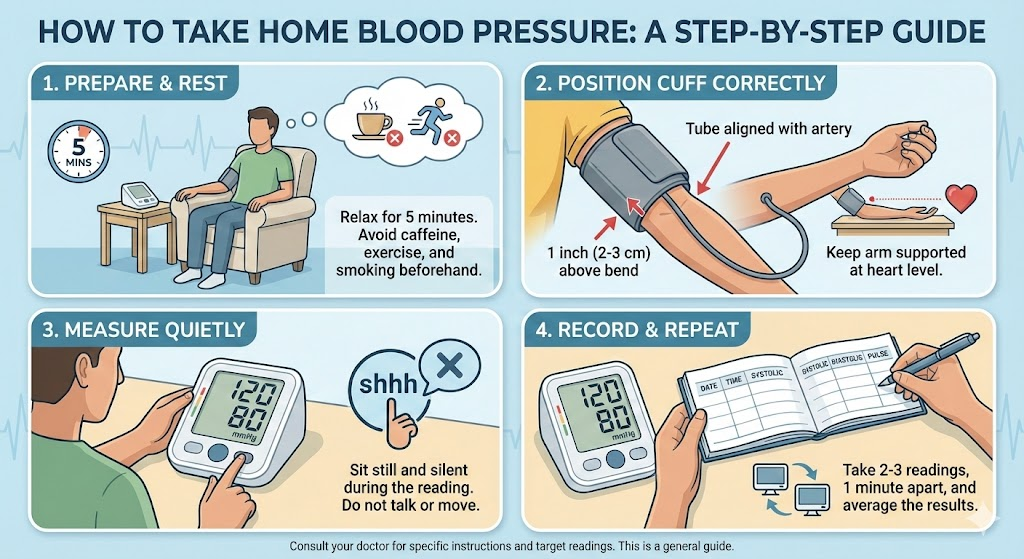 How to Take Home Blood Pressure: A Step-by-Step Guide